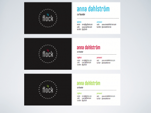 New business cards