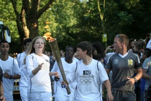 Olympic torch comes to Ealing